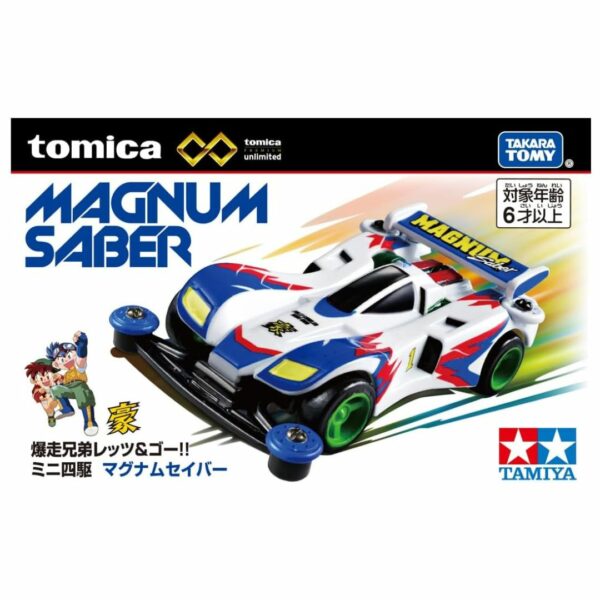 Takara Tomy Tomica Premium Lets Go Mini 4WD Magnum Saber