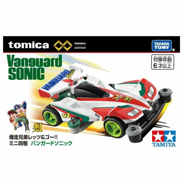 Takara Tomy Tomica Premium Lets Go Mini 4WD Vanguard Sonic