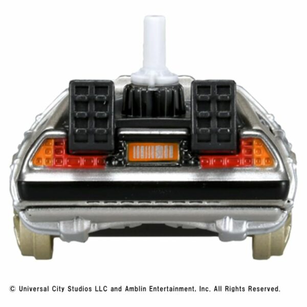 Takara Tomy Tomica Premium Back to the Future Time MachineTrain Wheel Mounted Ver PART3