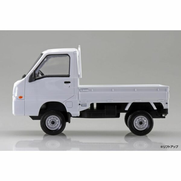 Aoshima Bunka Kyozai 1/32 Raku Plastic Subaru Sambar Truck Frost White