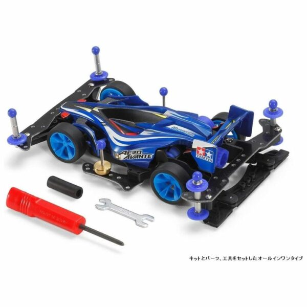 Tamiya Mini 4-Wheel REV series No.6 - Wheel Starter Pack AR Speed Type Aero Avante 18706