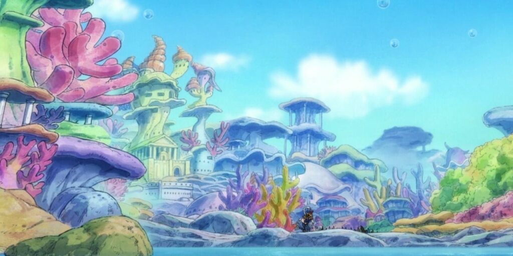 TITIP JEPANG - FISHMAN ISLAND ARC - FISHMAN ISLAND ONE PIECE - ONE PIECE ISLAND 