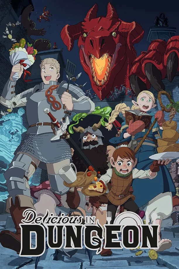 TITIP JEPANG - DUNGEON MESHI - DELICIOUS IN DUNGEON - TRIGGER STUDIO - ANIME BARU TERBAIK DI 2024