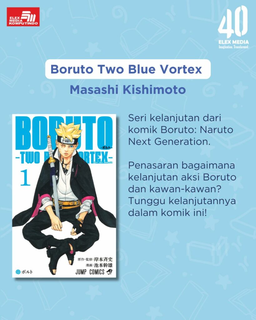 TITIP JEPANG - 23 KOMIK BARU ELEX MEDIA KOMPUTINDO TAHUN 2025