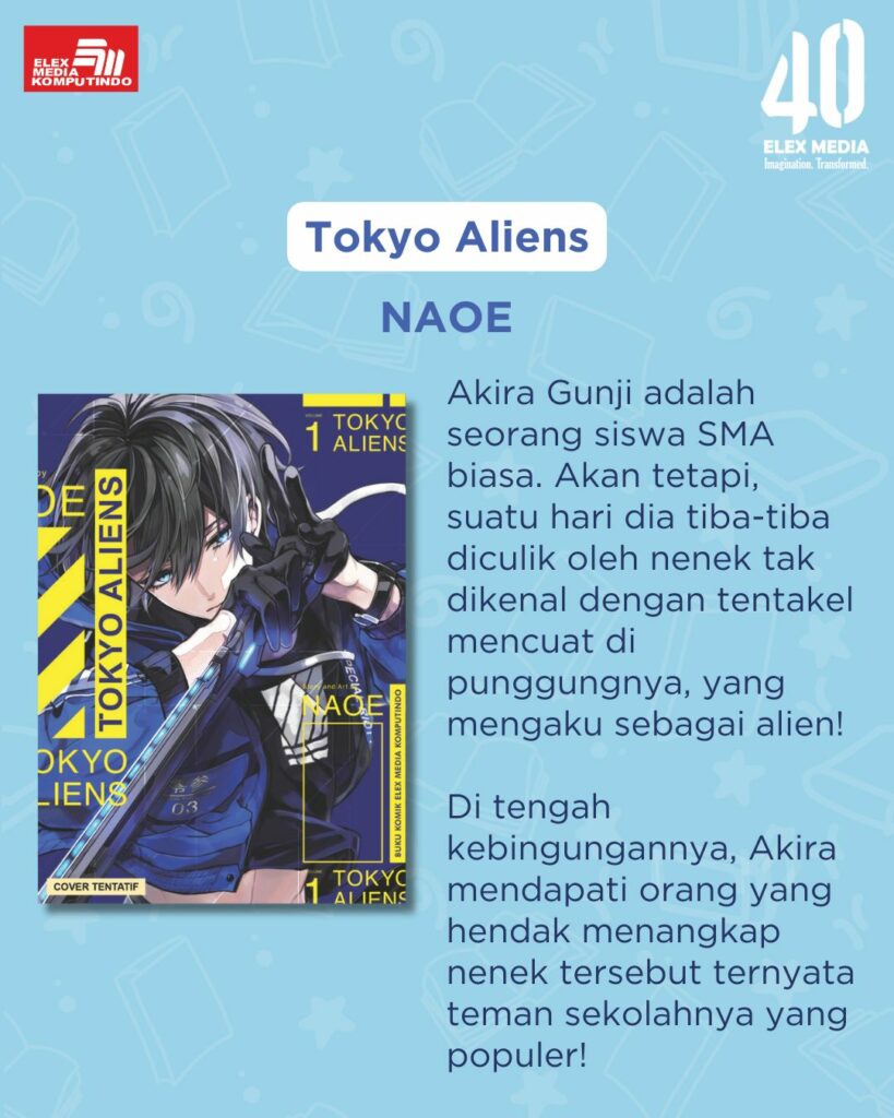 TITIP JEPANG - 23 KOMIK BARU ELEX MEDIA KOMPUTINDO TAHUN 2025