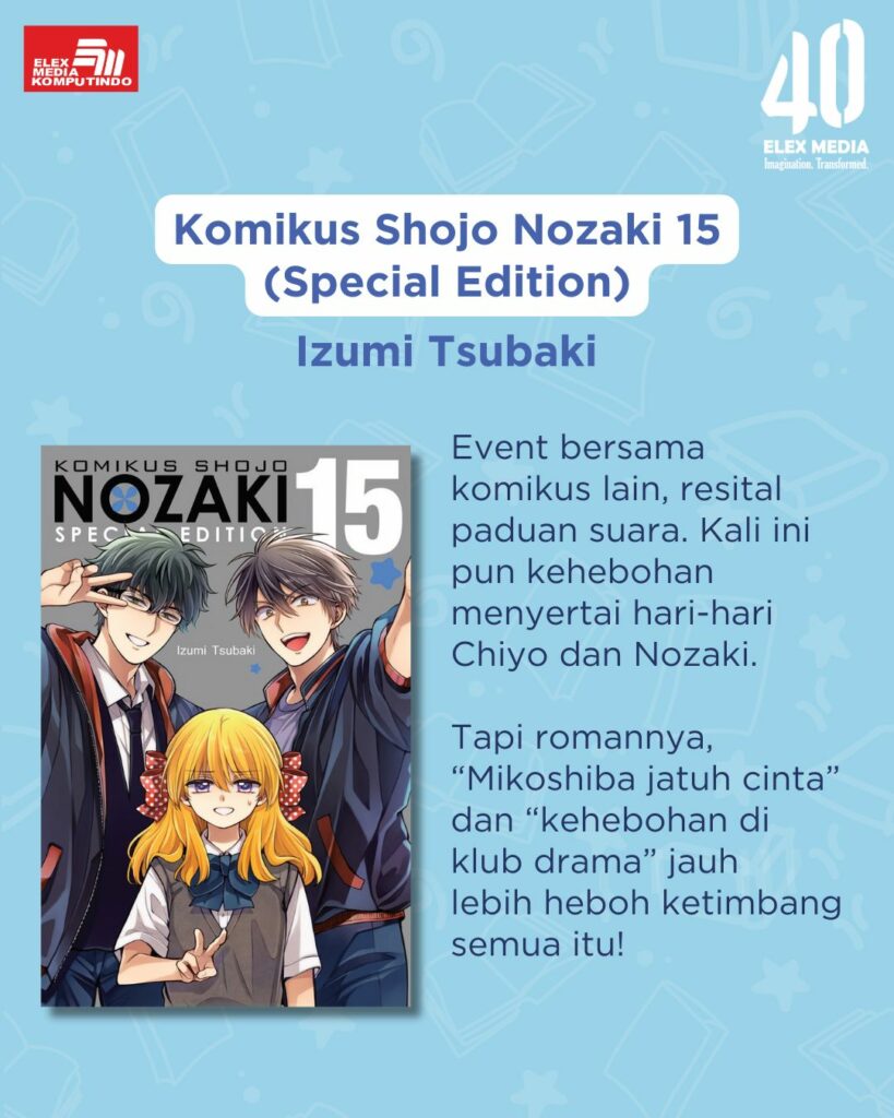 TITIP JEPANG - 23 KOMIK BARU ELEX MEDIA KOMPUTINDO TAHUN 2025