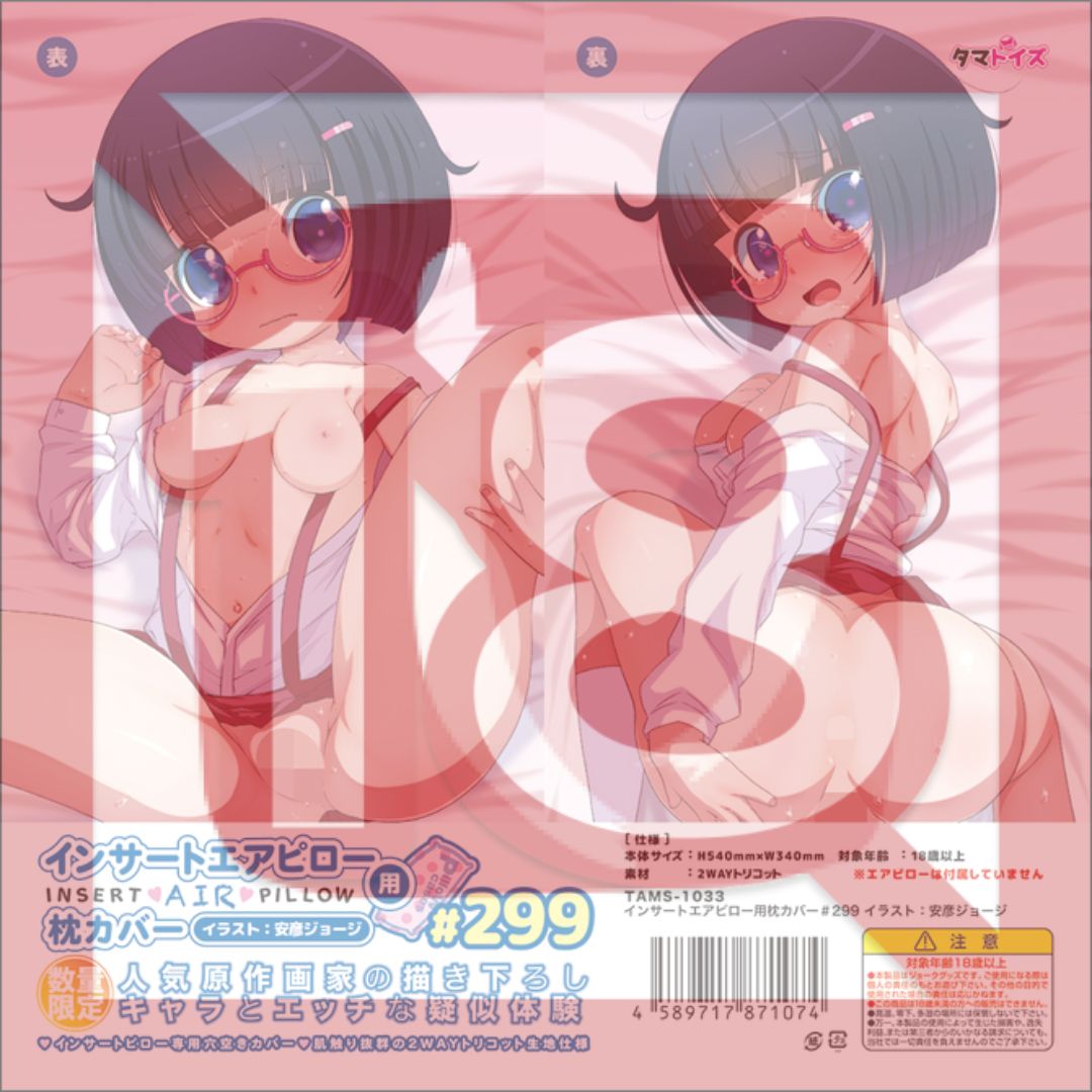 Dakimakura Insert Air Pillow Cover #299 Tamatoys (Variasi)