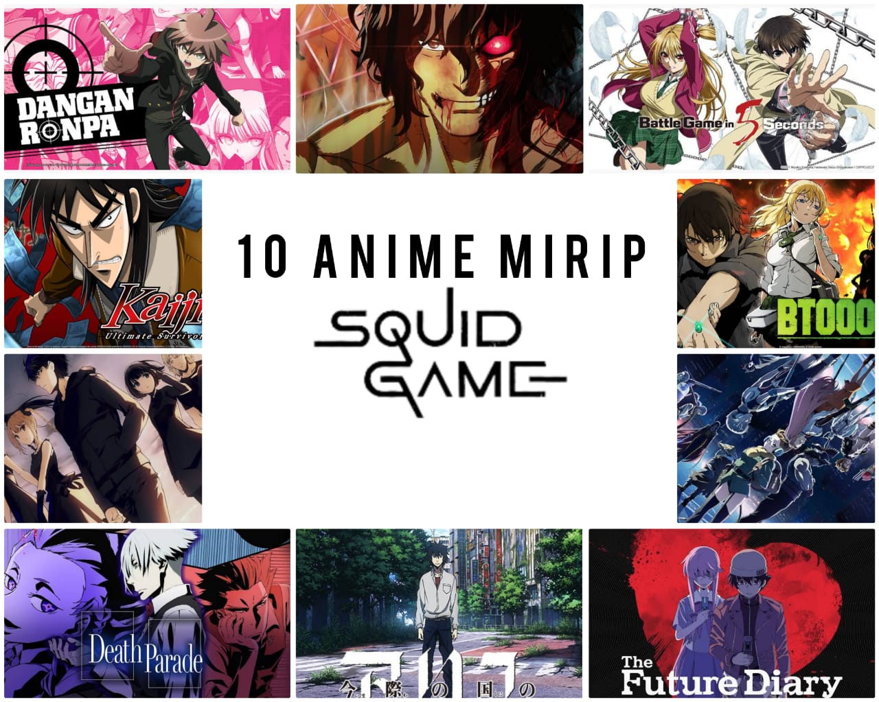 BLOG-anime mirip squid game
