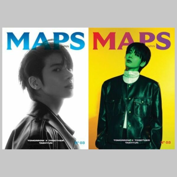 MAPS JAPAN No.3 Winter issue [Cover] TOMORROWxTOGETHER TXT Kang Tae-Hyun [Set of 2 Magazines with Different Covers]