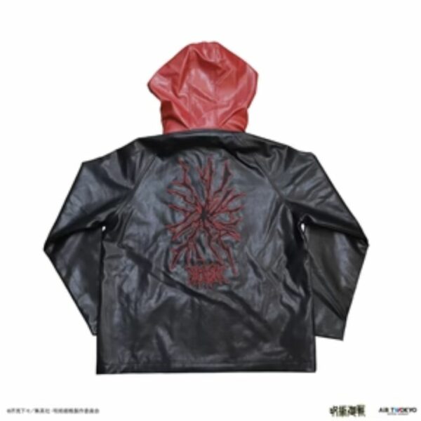 Jaket Jujutsu Kaisen Itadori Yuji model Leather Jacket (M/L) [PO-25]