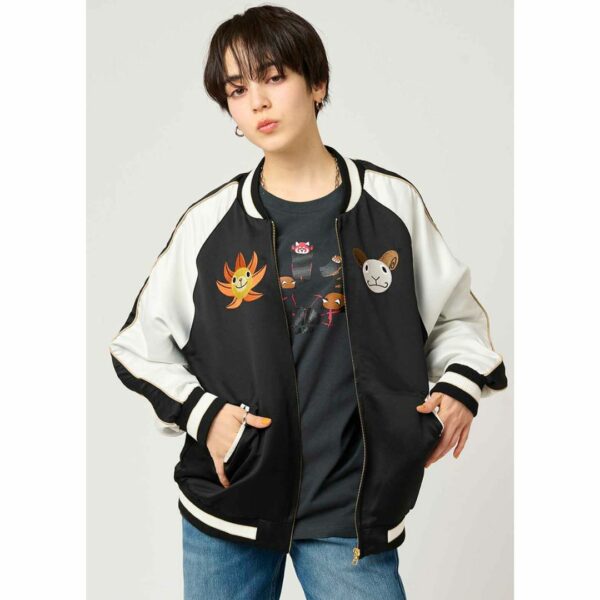 Jaket ONE PIECE Straw Hat Crew Sukajan Jaket [PO-25]