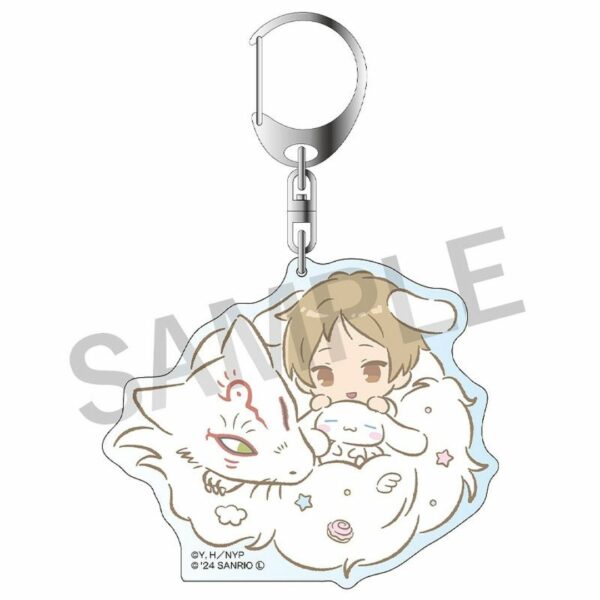 Natsume Book of Friends x Sanrio Characters Acrylic Keychain [PO-25]