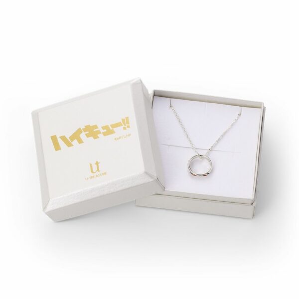 Haikyuu!! Ring Necklace Karasuno High School Silver (10 pilihan) [PO-25]