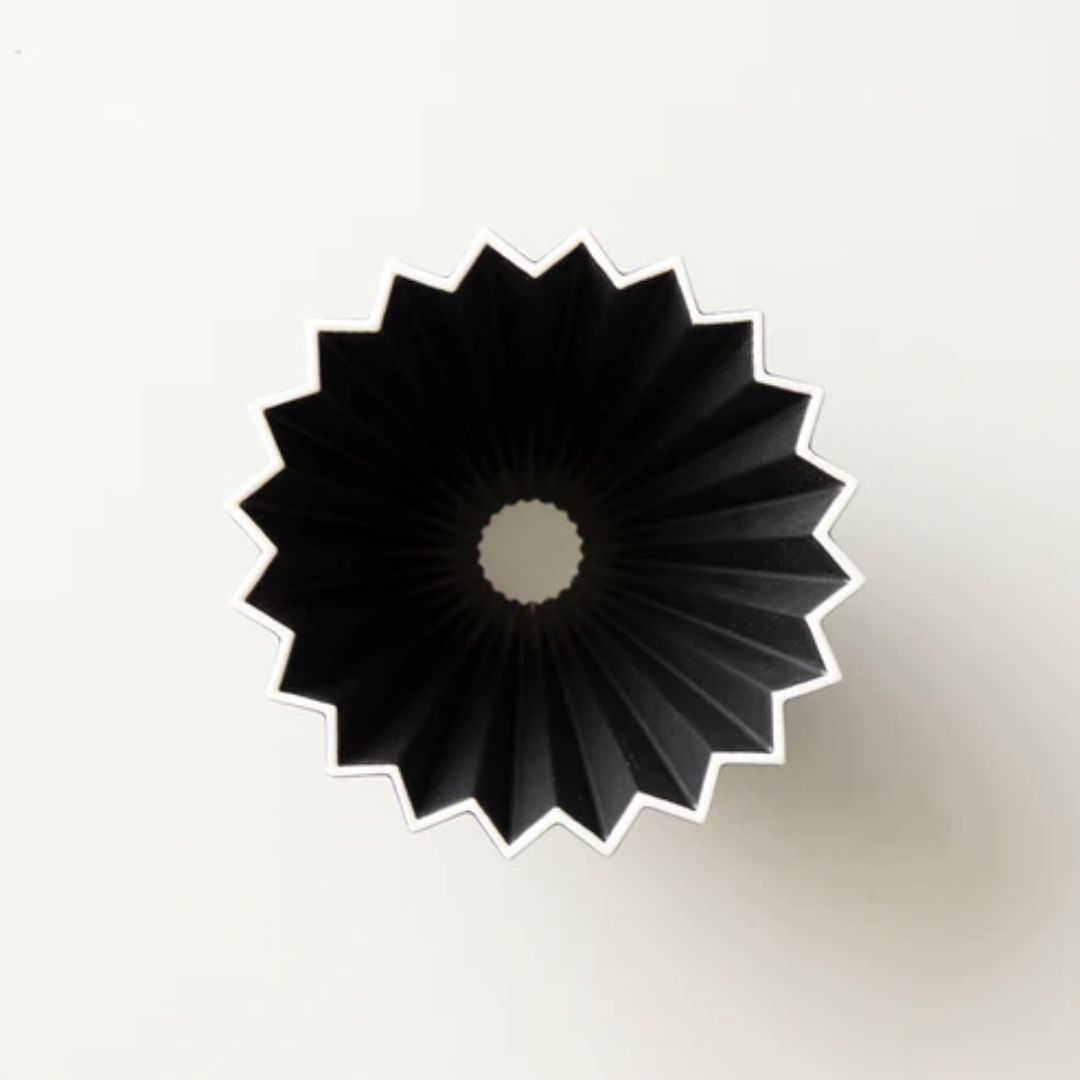 Dripper ORIGAMI Dripper Ceramic M (Matte Black/Navy) Dripper ORIGAMI Dripper Ceramic M (Matte Black/Navy)