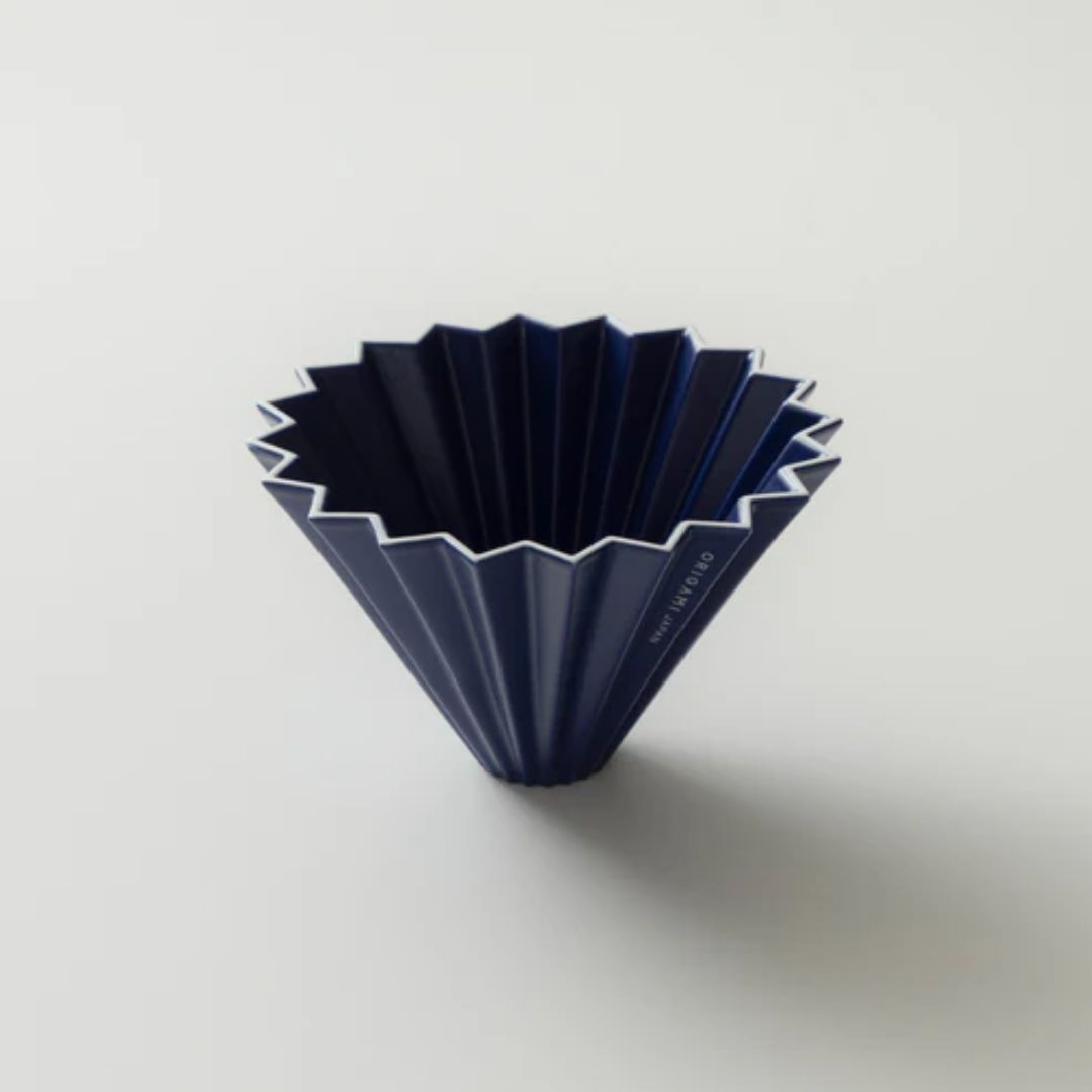 Dripper ORIGAMI Dripper Ceramic M (Matte Black/Navy) Dripper ORIGAMI Dripper Ceramic M (Matte Black/Navy)