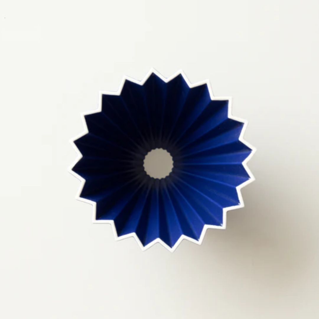 Dripper ORIGAMI Dripper Ceramic M (Matte Black/Navy) Dripper ORIGAMI Dripper Ceramic M (Matte Black/Navy)