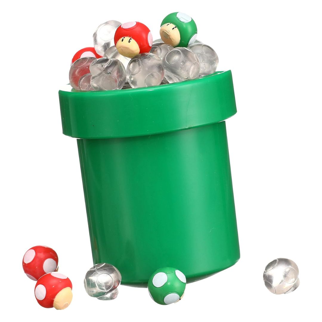 Super Mario mushroom balance game