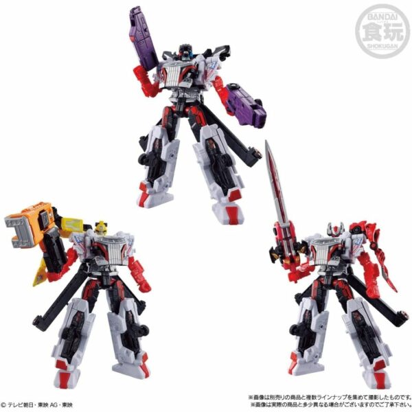 Bandai Sentai Boonboomger Minipla Gattai Series 02 Set