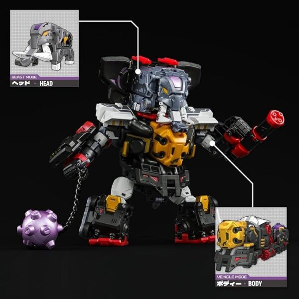 52TOYS BEASTBOX MEGA Series BMM-01 MECHABEAST PHYCHOTRAIN