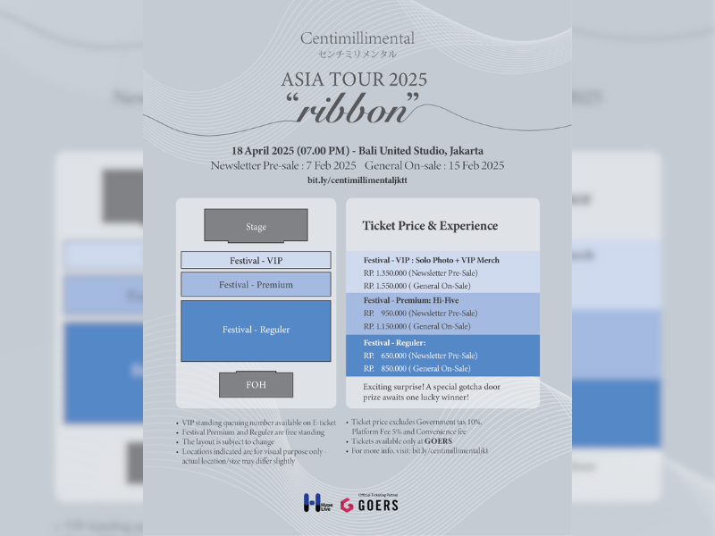 centimillimental konser di jakarta