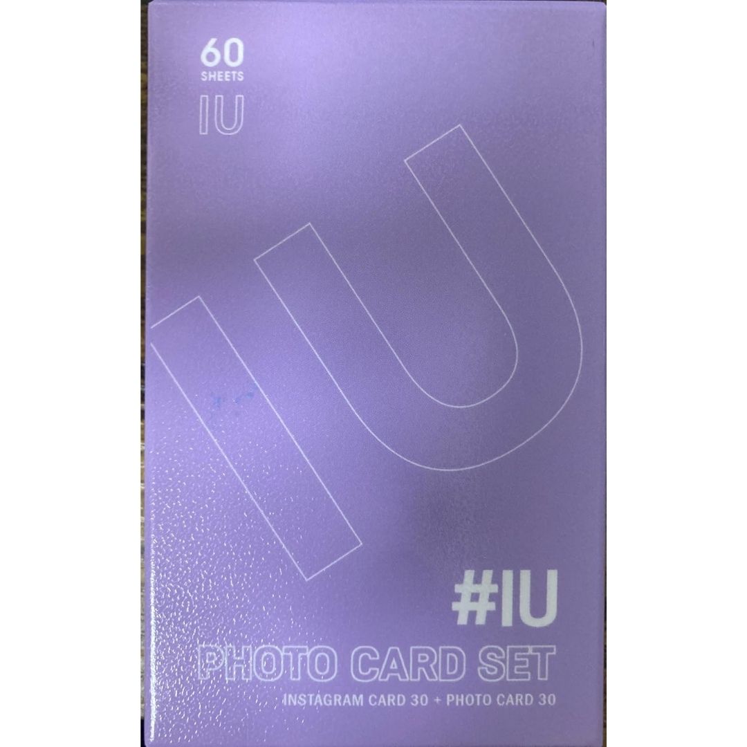 Photocard IU Goods Set 60p