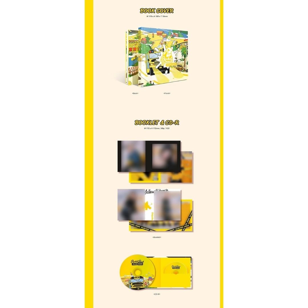 Rocket Punch Mini Album Vol.4 YELLOW PUNCH Rocket Punch Mini Album Vol.4 YELLOW PUNCH