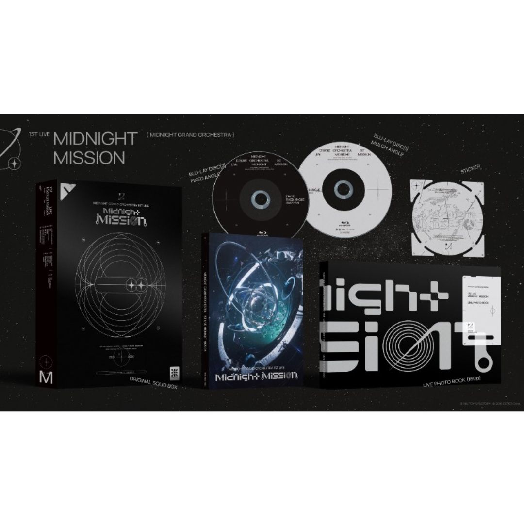 Suisei Hoshimachi x TAKU INOUE - Midnight Grand Orchestra 1st LIVE Midnight Mission (benefit A4 poster) (2 Blu-ray+160p pamflet)