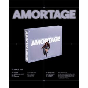 [CD] Jisoo BLACKPINK AMORTAGE: Mini Album (Exclusive Edition) (Purple Ver.) [PO-25]