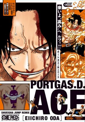 [Komik] JUMP Character Remix ONE PIECE Portgas D. Ace