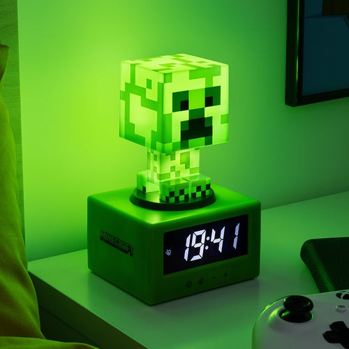 Creeper Alarm Clock Light
