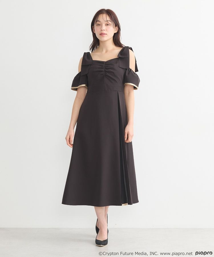 Earth music &ecology x Megurine Luka knit blouson