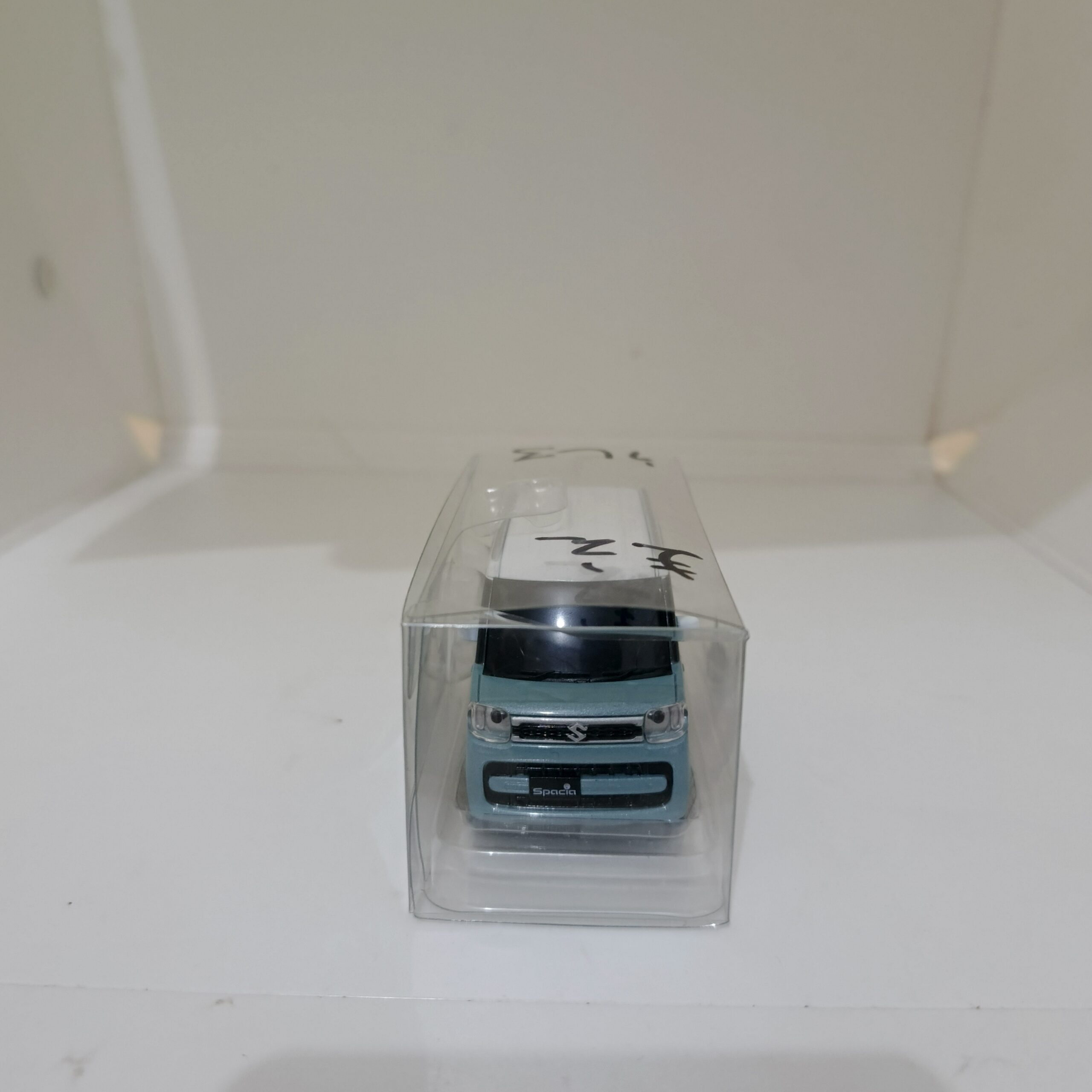 Mini Car Spacia Off Blue Metallic White 2 Tone Roof Suzuki