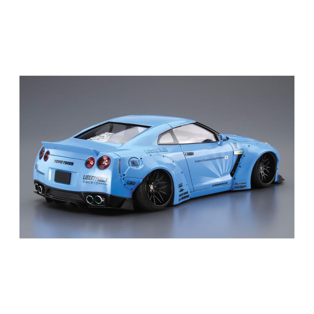 Aoshima Bunka Kyozai Co. 1/24 Liberty Walk No.9 LB, Works R35 GT - R Ver. Aoshima Bunka Kyozai Co. 1/24 Liberty Walk No.9 LB, Works R35 GT - R Ver.
