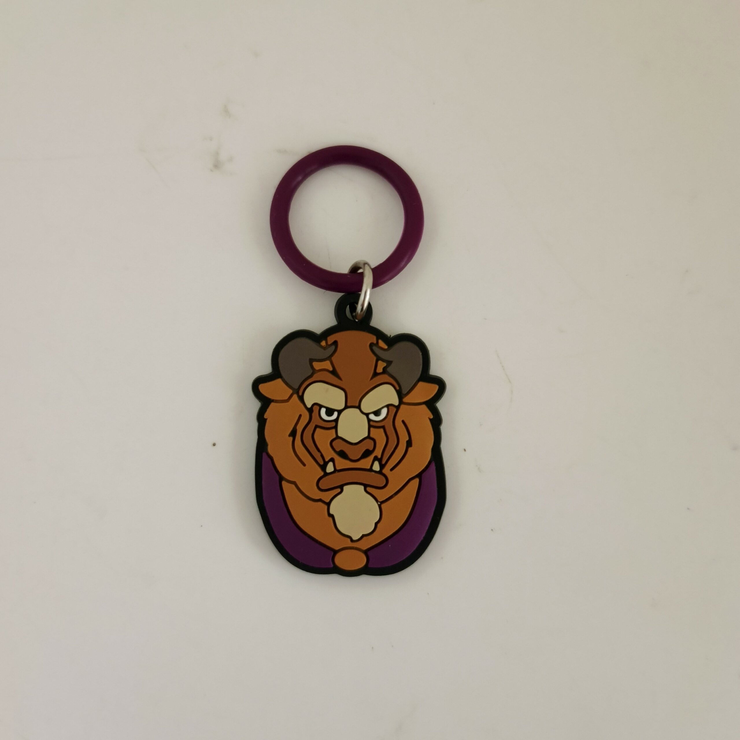 Keychain Karet Beauty and the Beast 1