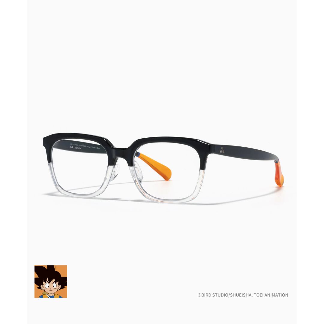 Kacamata JINS Dragon Ball DAIMA (Model Dewasa) - Gaya Saiyan Sejati!