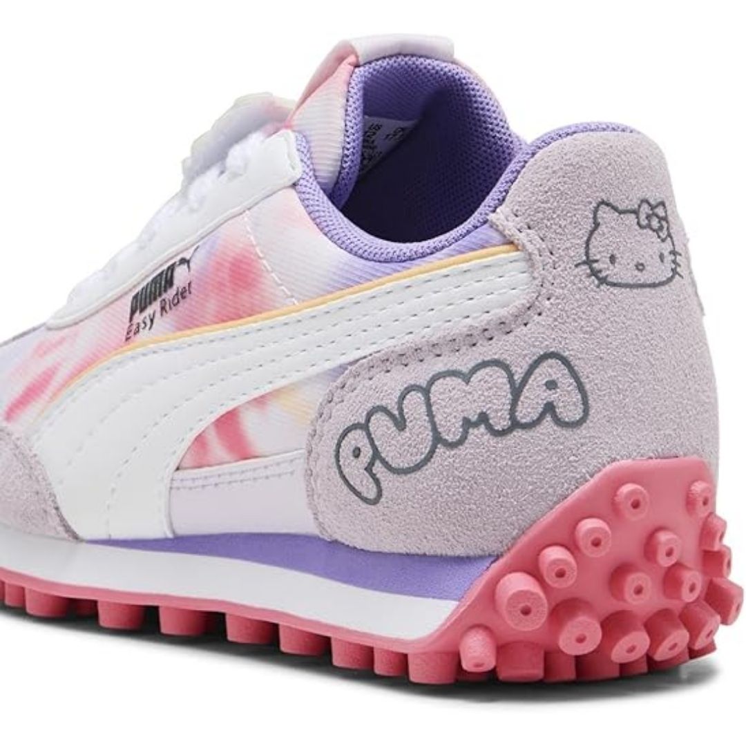 Sepatu Puma Girls Hello Kitty Easy Rider Warna Pastel Lilac Frost (Kids)