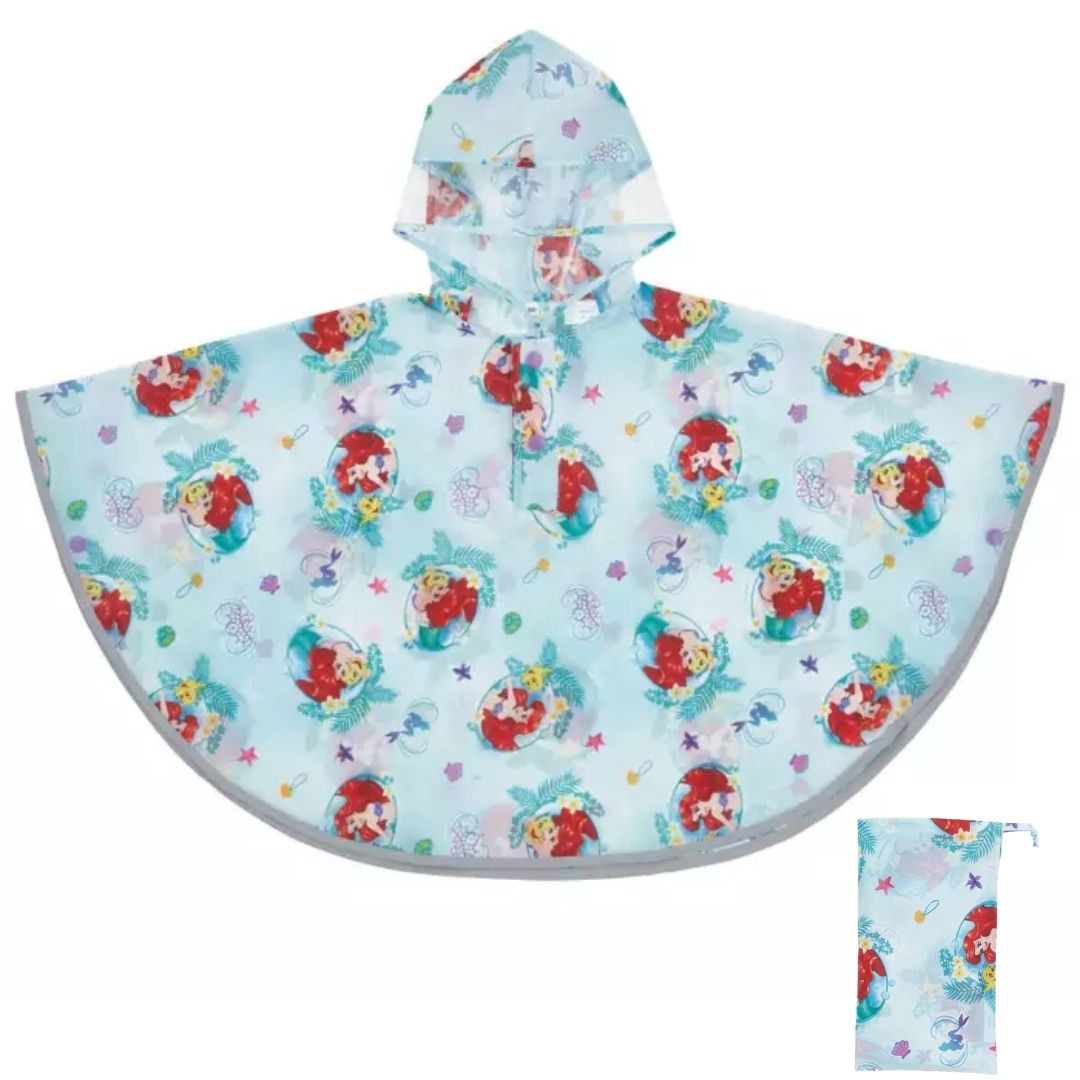 Jas Hujan Ponco Anak Disney Skater Raincoats – Ringan, Aman & Mudah Dipakai Hujan