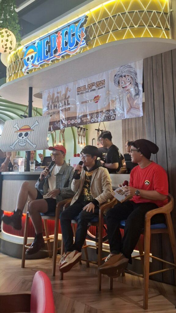 TITIP JEPANG – LIPUTAN EVENT HALALBIHALAL KOMUNITAS ONE PIECE DI ONE PIECE CAFE SENAYAN PARK