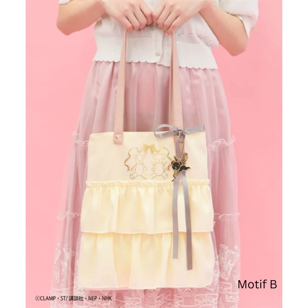 Tas Axes Femme x Cardcaptor Sakura Tote Bag Elegan dan Eksklusif A/B/C Tas Axes Femme x Cardcaptor Sakura Tote Bag Elegan dan Eksklusif A/B/C