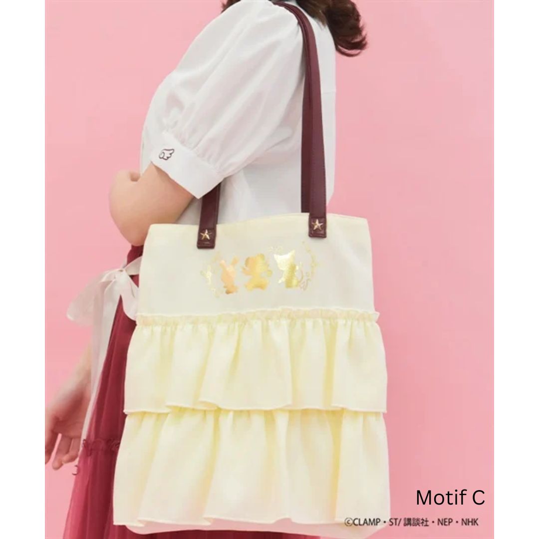 Tas Axes Femme x Cardcaptor Sakura Tote Bag Elegan dan Eksklusif A/B/C Tas Axes Femme x Cardcaptor Sakura Tote Bag Elegan dan Eksklusif A/B/C