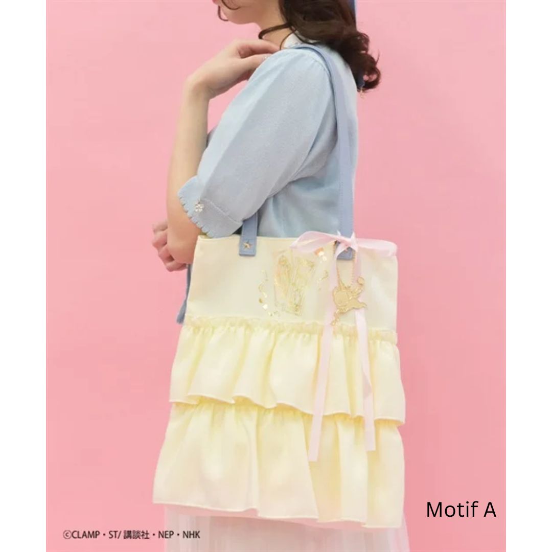 Tas Axes Femme x Cardcaptor Sakura Tote Bag Elegan dan Eksklusif A/B/C Tas Axes Femme x Cardcaptor Sakura Tote Bag Elegan dan Eksklusif A/B/C