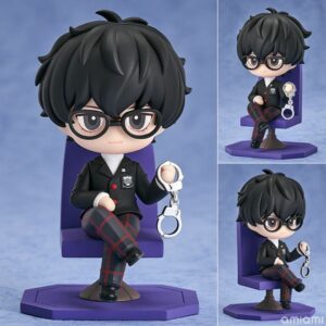 Figure Persona 5 Qset+ P5R Main Character Imut 8cm Lengkap Stand