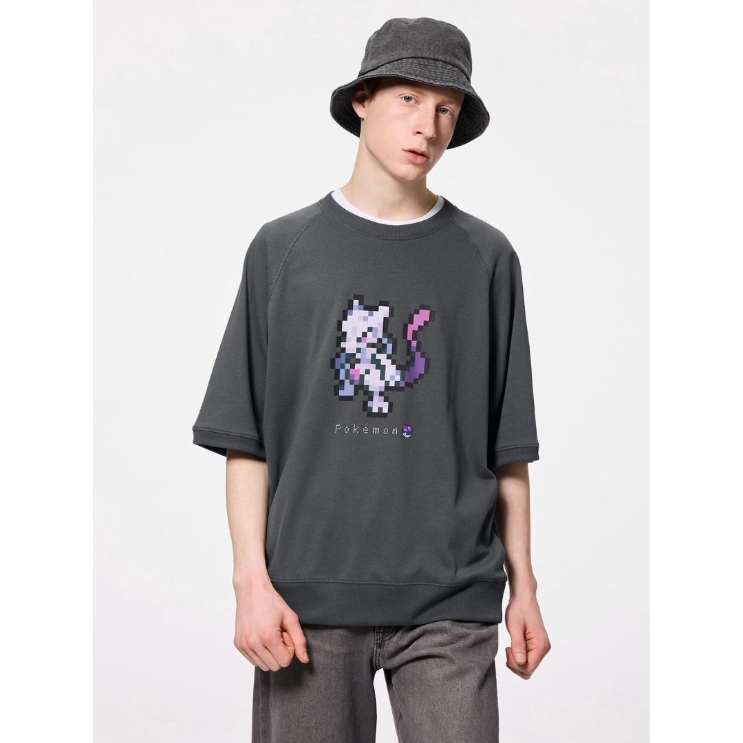 Sweatshirt Lengan 5/8 Pokemon - Mewtwo Pixel Art! Sweatshirt Lengan 5/8 Pokemon - Mewtwo Pixel Art!