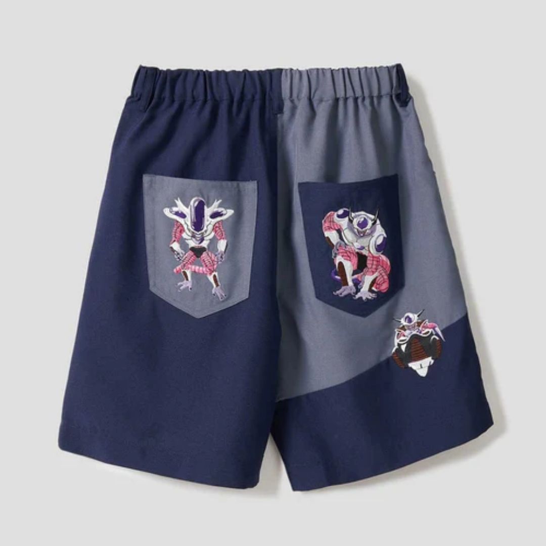 Graniph x Dragon Ball Z Frieza Big Silhouette Short Pants