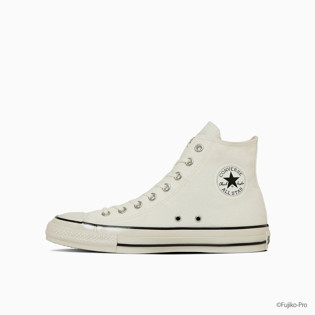 CONVERSE All Star Aged Doraemon FP HI Off-White – Sepatu Klasik Fun