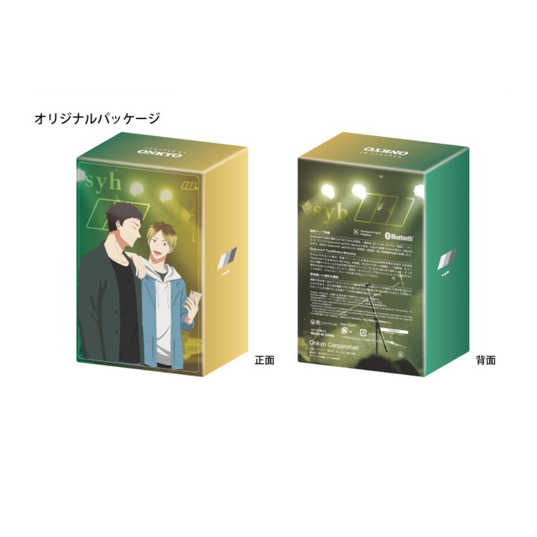 TWS Onkyo x Given CP-TWS01A Black - Earphone Wireless Anime TWS Onkyo x Given CP-TWS01A Black - Earphone Wireless Anime