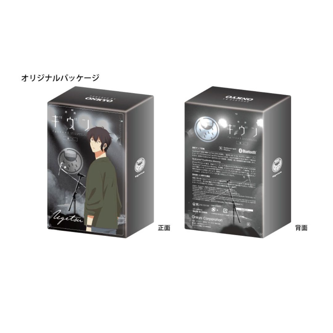 TWS Onkyo x Given CP-TWS01A Black - Earphone Wireless Anime TWS Onkyo x Given CP-TWS01A Black - Earphone Wireless Anime