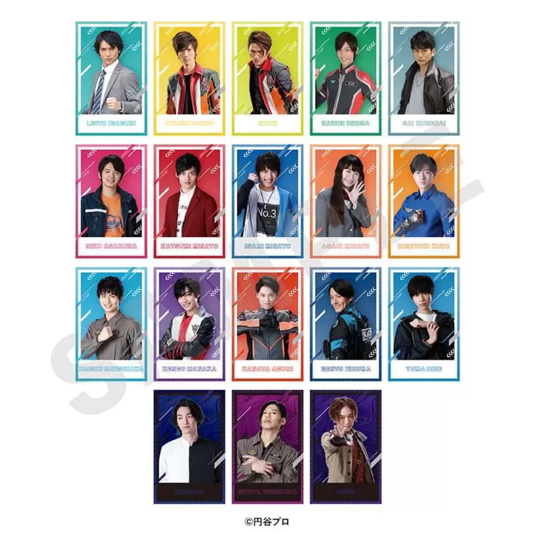 Ultraman Series Trading Instant Photo Style Cards Vol.2 - Koleksi Kartu Foto Instan Anime Ultraman