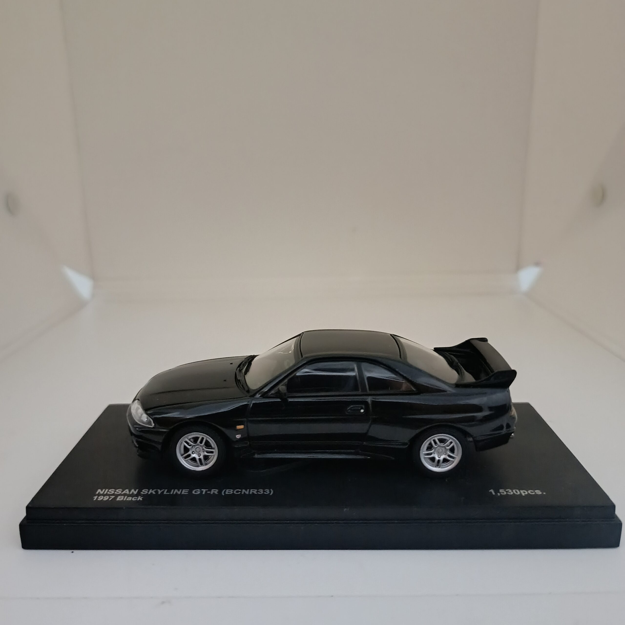 Minicar Kyosho Nissan Skyline GT-R (BCNR33) 1997 Black