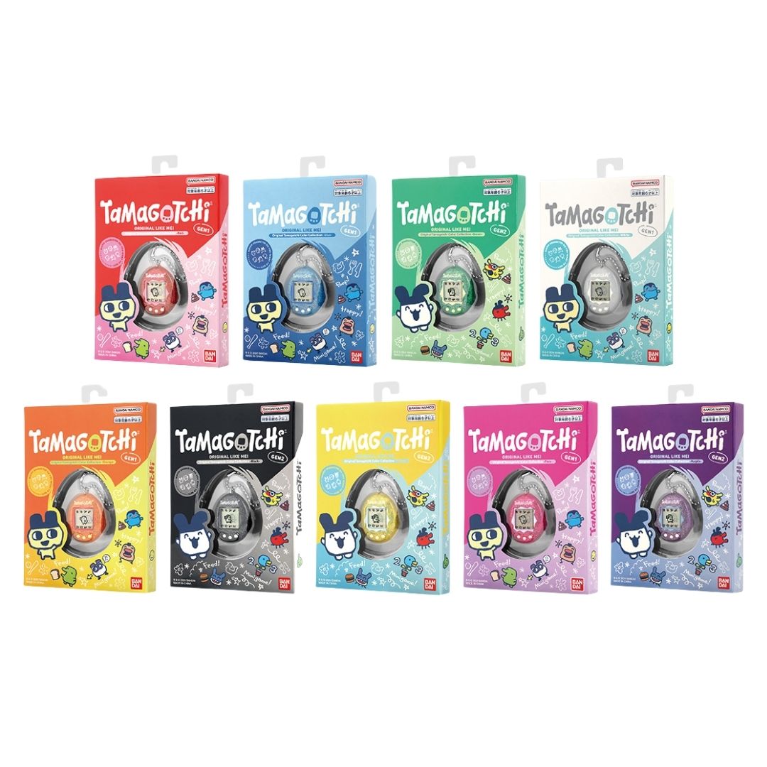 Bandai Original Tamagotchi Color Collection - Tamagotchi Edisi Warna 2024 (Variasi)